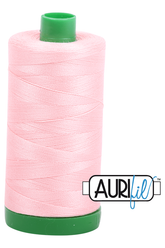 Aurifil Mako 40wt 2-ply Cotton 1000 m 1094 yd. spool - 2415 Blush